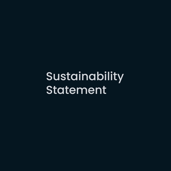 sustainability statement