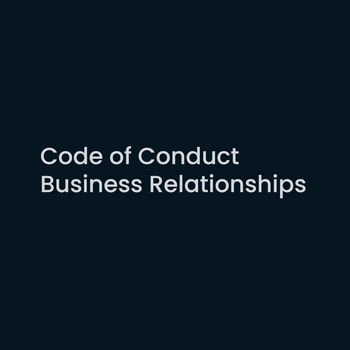 code of conduct business relationships