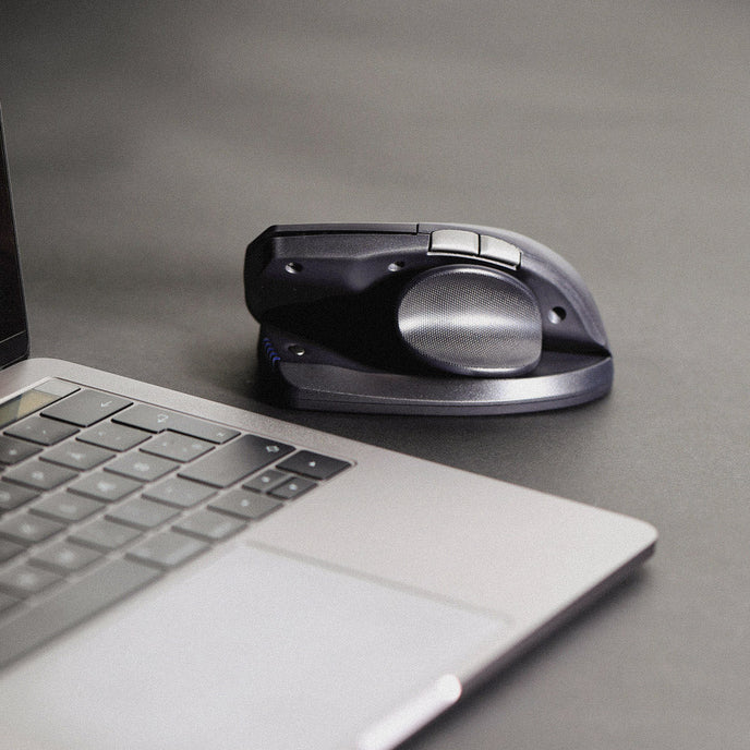 unimouse is a fully vertical mouse for both right and left handed users